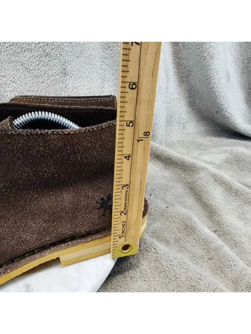 Stacy Adams Shoes Mens Size 9 Brown Suede Lace Up Chukka Boots *Read*